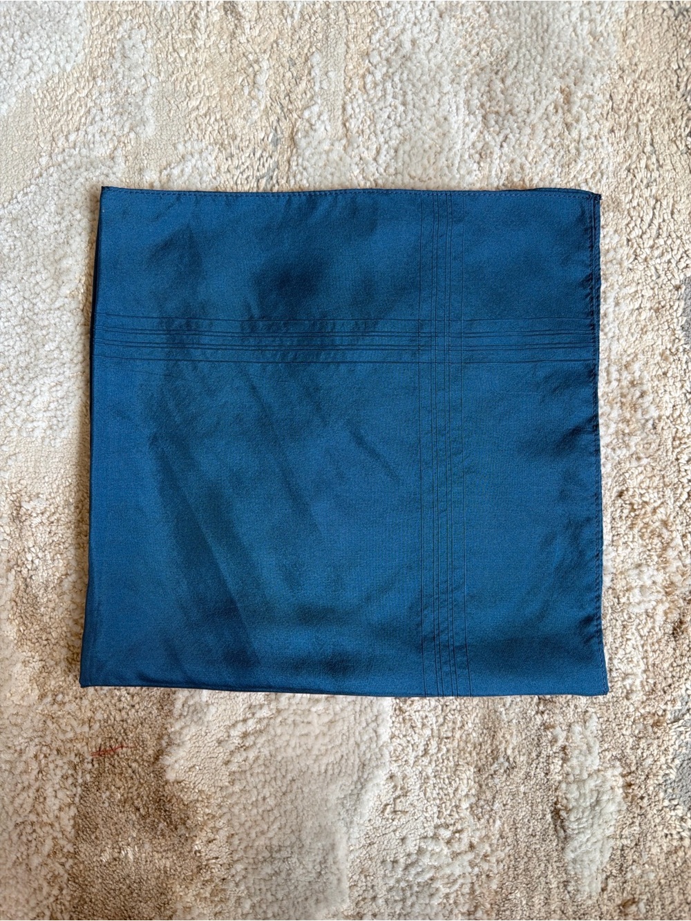 Vintage Dayton’s Pure Silk Blue Scarf Made in England